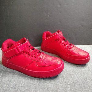 Phat Farm Sneakers Men's Size 10.5 Red Lace Up Basketball Athletic
